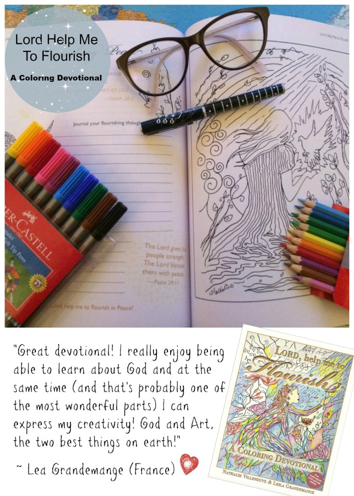 Lord Help Me To Flourish. A Coloring Devotional
