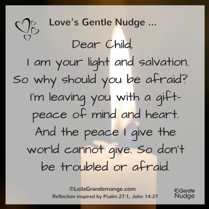 When I Am&nbsp;Afraid