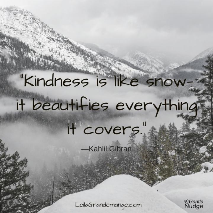 Kindness is Like&nbsp;Snow