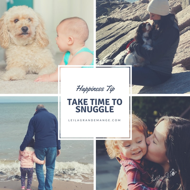 Take Time to Snuggle [Happiness Tip 5]
