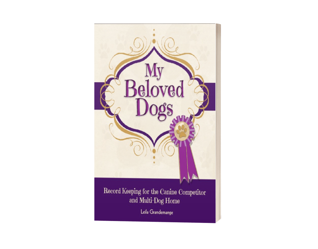 Dog show record book  record book for multiple dogs