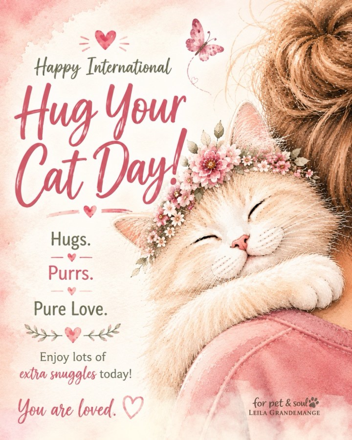 International Hug Your Cat Day: Hugs, Purrs, and Pure&nbsp;Love