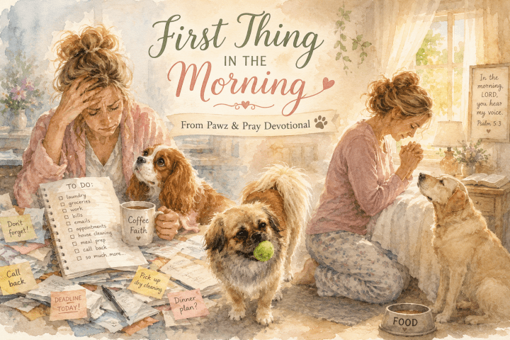 First Thing in the Morning: A Daily Devotional for Pet&nbsp;Lovers